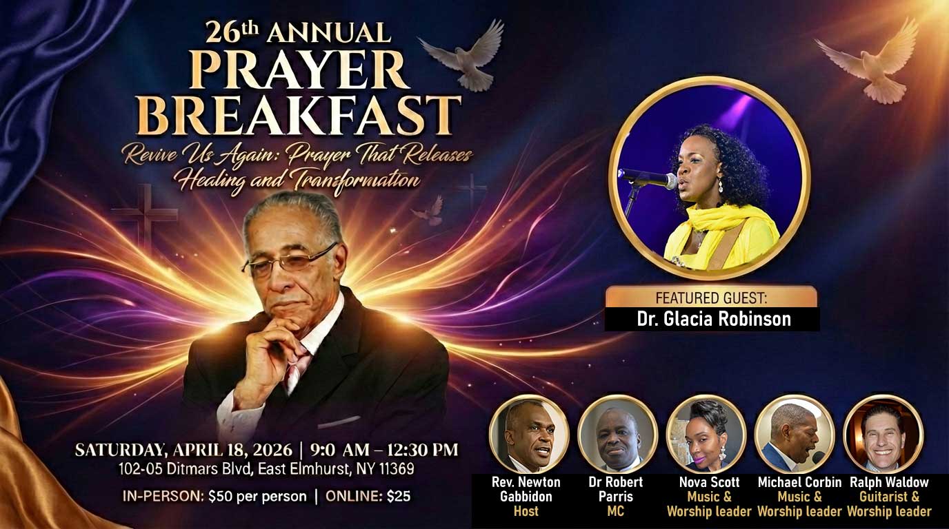 26th Annual Prayer Breakfast Flyer